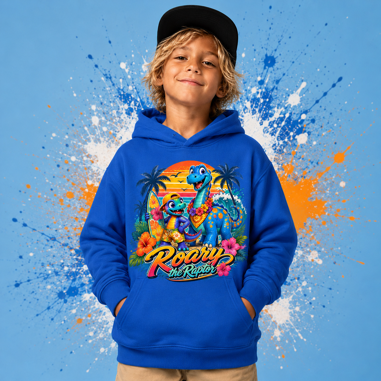 Roary & Brody Surf’s Up Hoodie - Youth