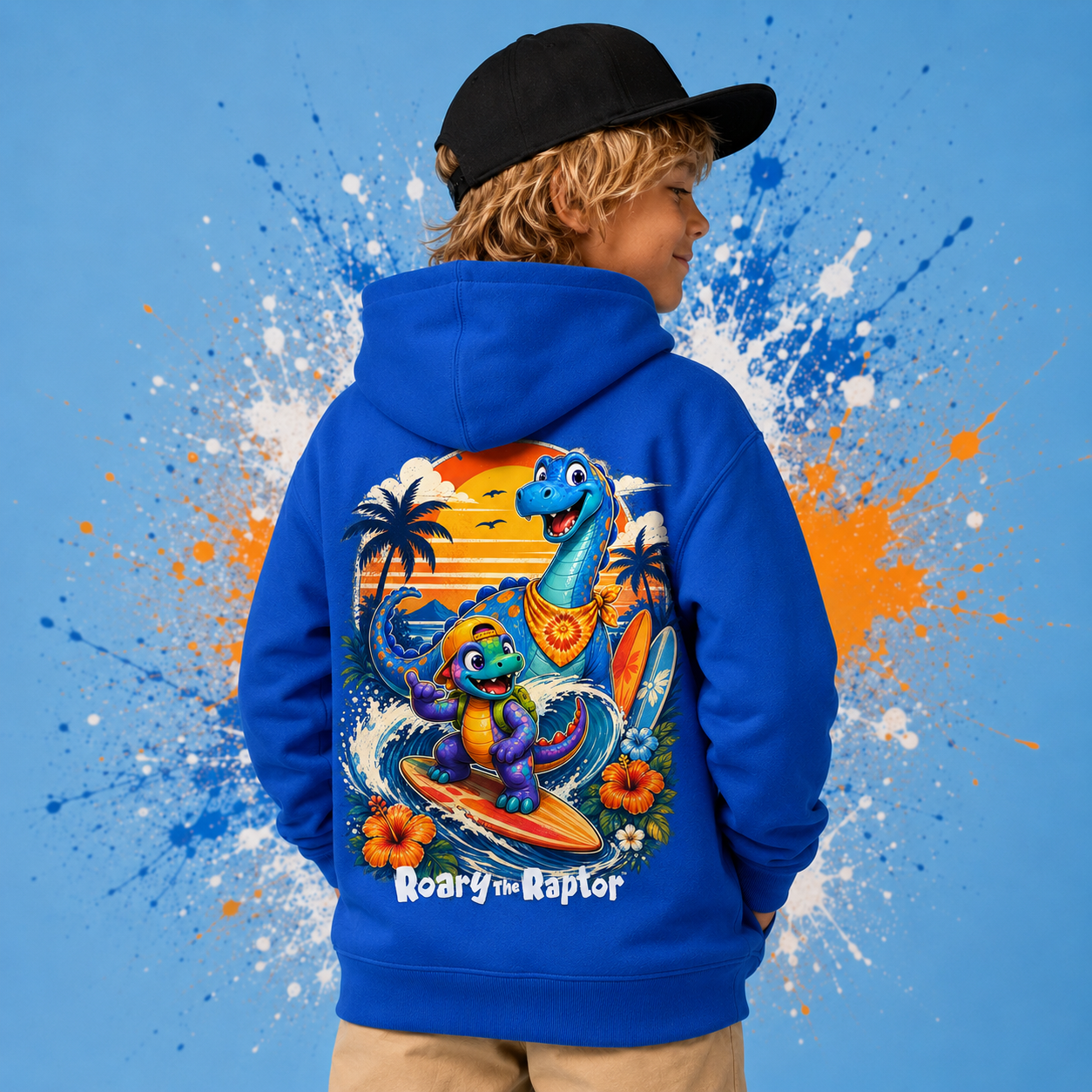 Roary & Brody Surf’s Up Hoodie - Youth