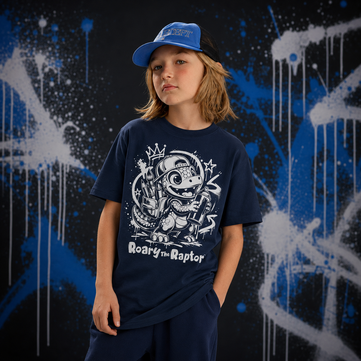 Roary Sketch Bomb Tee - Youth