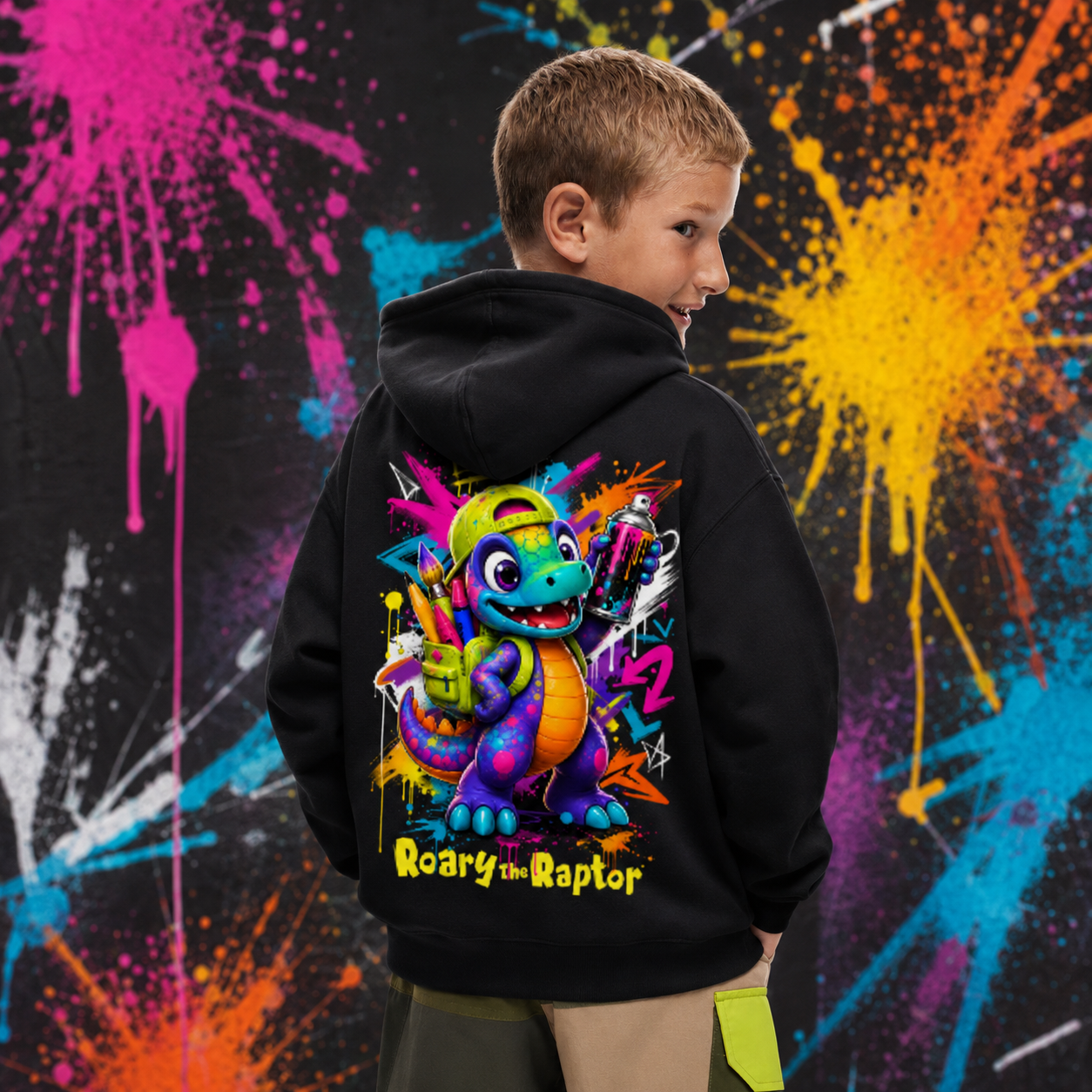 Roary Signature Graffiti Hoodie - Youth