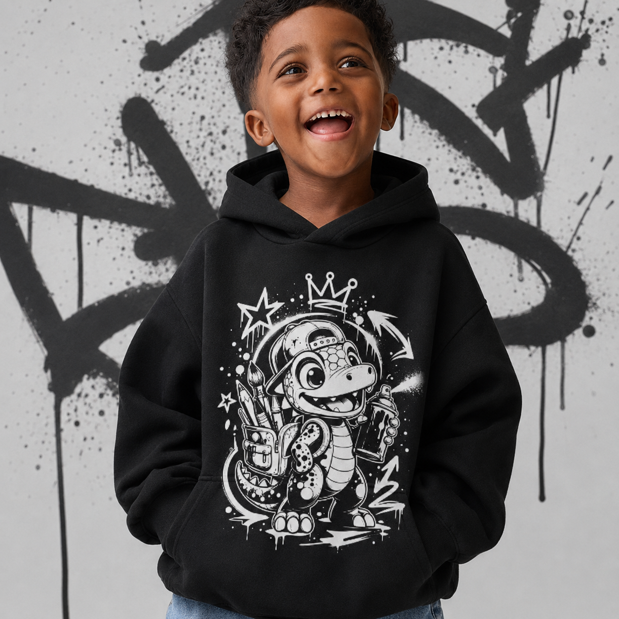 Roary Street Art Crew Hoodie - Youth