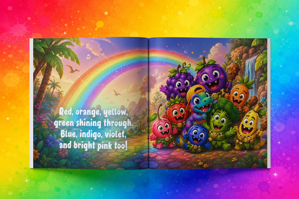 Roary The Raptor BIG BRIGHT COLORS: A First Colors Adventure for Little Readers - Ages 1-3