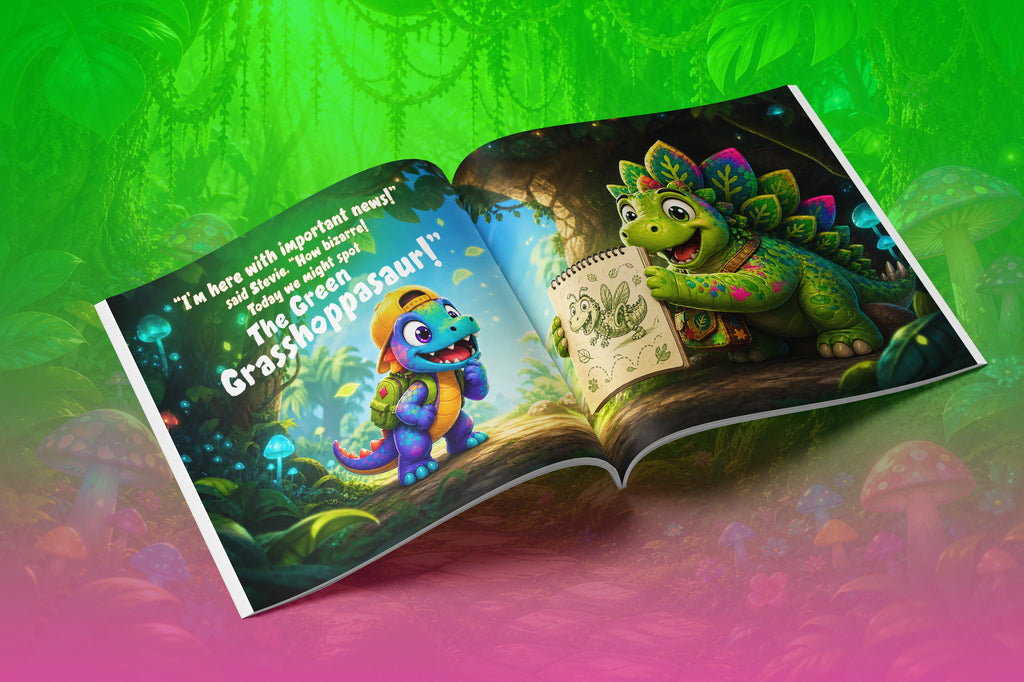 Roary the Raptor - The Green Giggle Gardens: A Funny Rhyming Dinosaur Adventure for Kids Ages 3–6